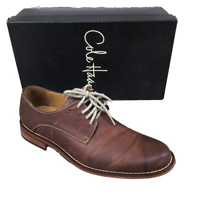 Cole Haan Men Size 8M Brown Leather Oxfords Shoes C09310 w  display picture 2