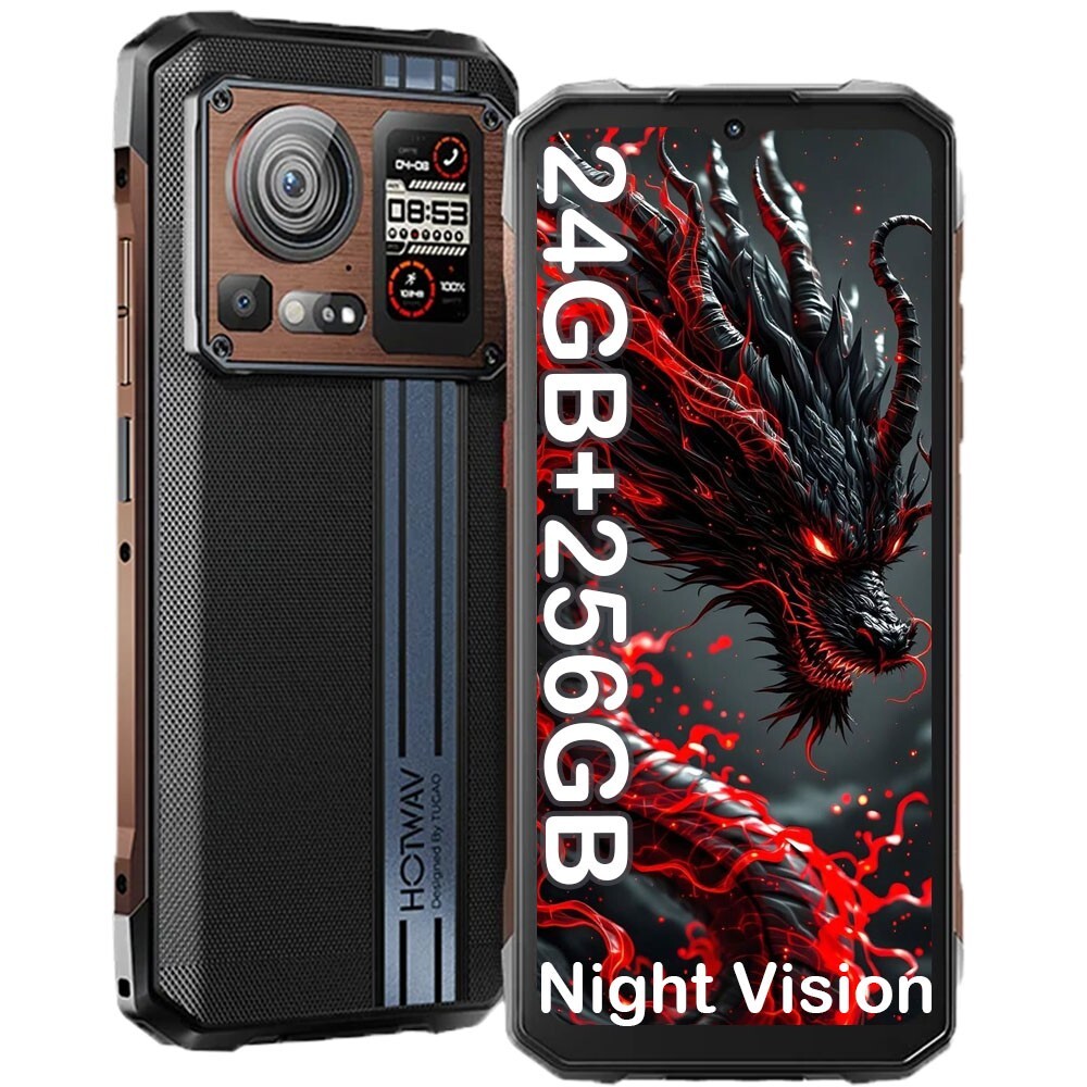 HOTWAV Cyber15 12/256 ゴールド タフネススマホ - スマートフォン本体
