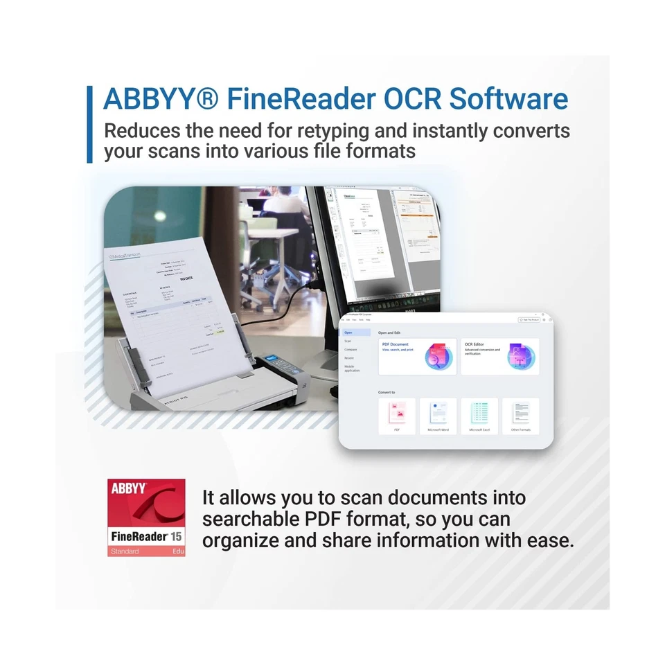 Visioneer Patriot P15 Portable Document Scanner - Image 4 of 4