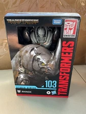 TRANSFORMERS STUDIOS SERIES RHINOX RISE OF THE BEASTS #103 NEW