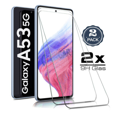 2x Für Samsung Galaxy A53 5G - Panzerfolie Displayschutz Glas Schutzglas