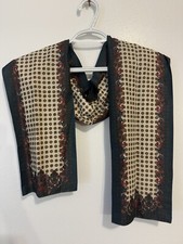 Vintage Polyester Scarf 56  x 7.5  