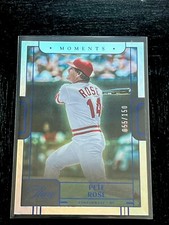 2023 Panini Three & Two Moments Blue Insert Baseball #M01 Pete Rose 55/150