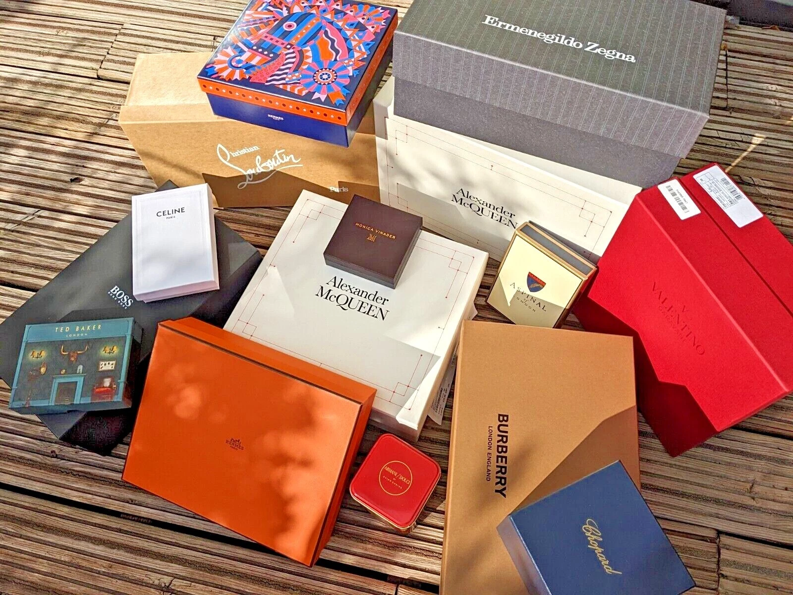 Coffret cadeau Dior Selfridges, Madawi, Gucci, Jo Malone, Penhaligon's authentique