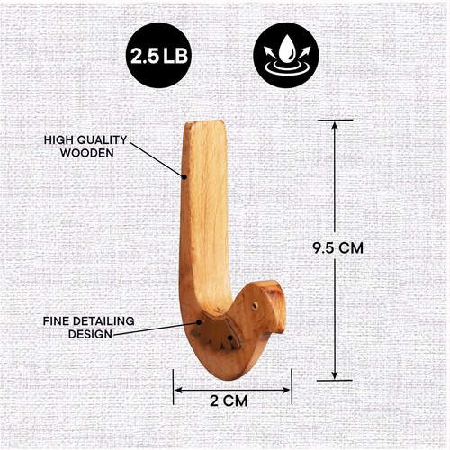 3 Paquete Madera Lindo Pájaro Decorativo Adhesivo Ganchos de Pared para Colgante - Imagen 5 de 7