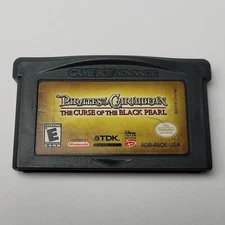 Pirates of the Caribbean The Curse of the Black Pearl (Game Boy Advance) GBA 