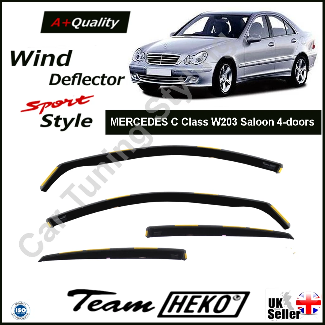 Wind deflectors mercedes c class deals
