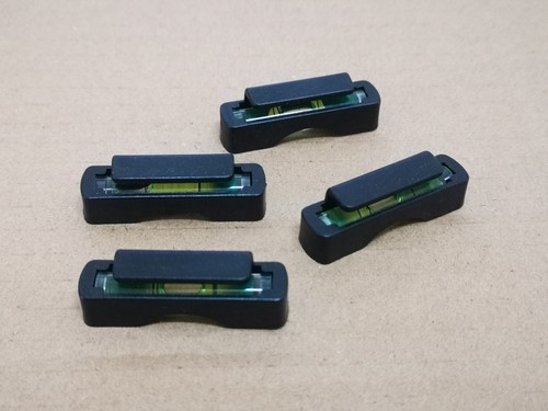 4pcs Mini Bubble Level Protractor Spirit For TV Photo Frame Shelf 40*10mm - Picture 4 of 5