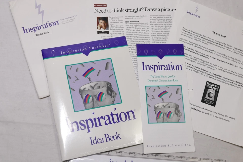 Inspiration Premier Tool To Develop Ideas Software Windows New - Sealed - Image 3 of 4