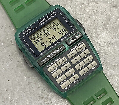 Rare Vintage Casio DBC-63 Telemono DINO ZONE Japan Digital Rare Vintage Casio DBC-63 Telemono DINO ZONE Japan Digital