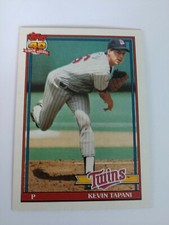 Kevin Tapani ~ 1991 Topps #633 ~ Minnesota Twins Baseball Card