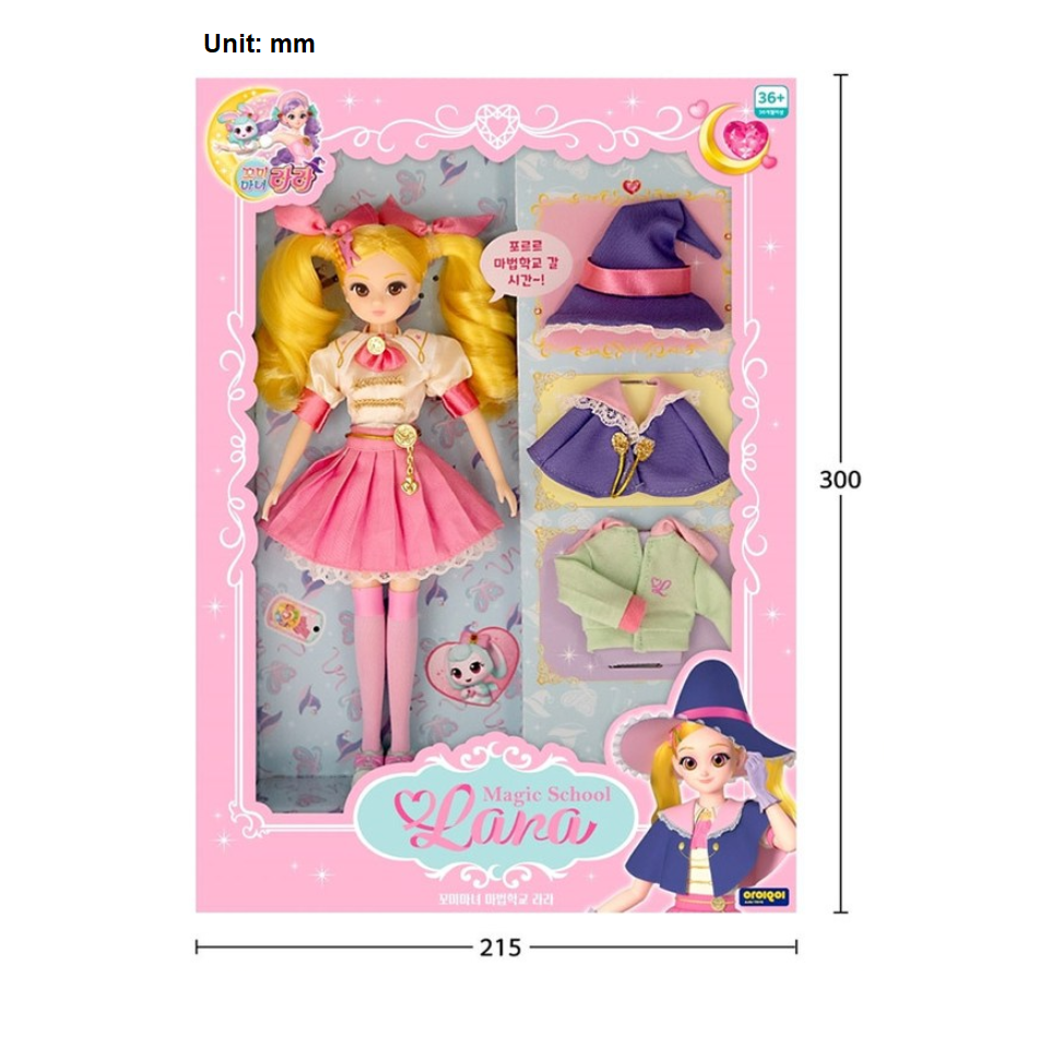 Magic School Lala Lara Little Witch Barbie Doll Girls Kids Toy