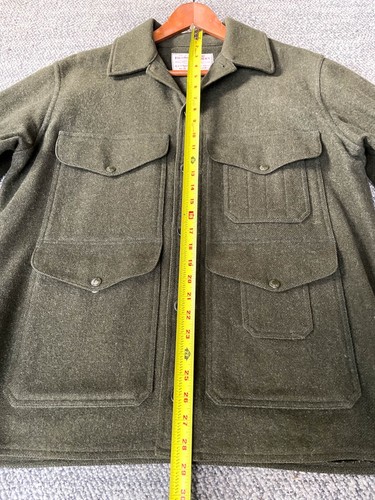 Filson Mackinaw Cruiser Jacket Forest Green Vintage - Excellent - Picture 12 of 14