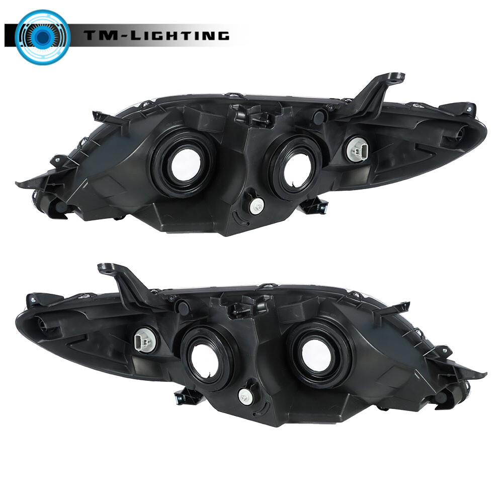 For Toyota Sienna 2011 12 13 LH&RH Headlights Halogen Chrome Housing