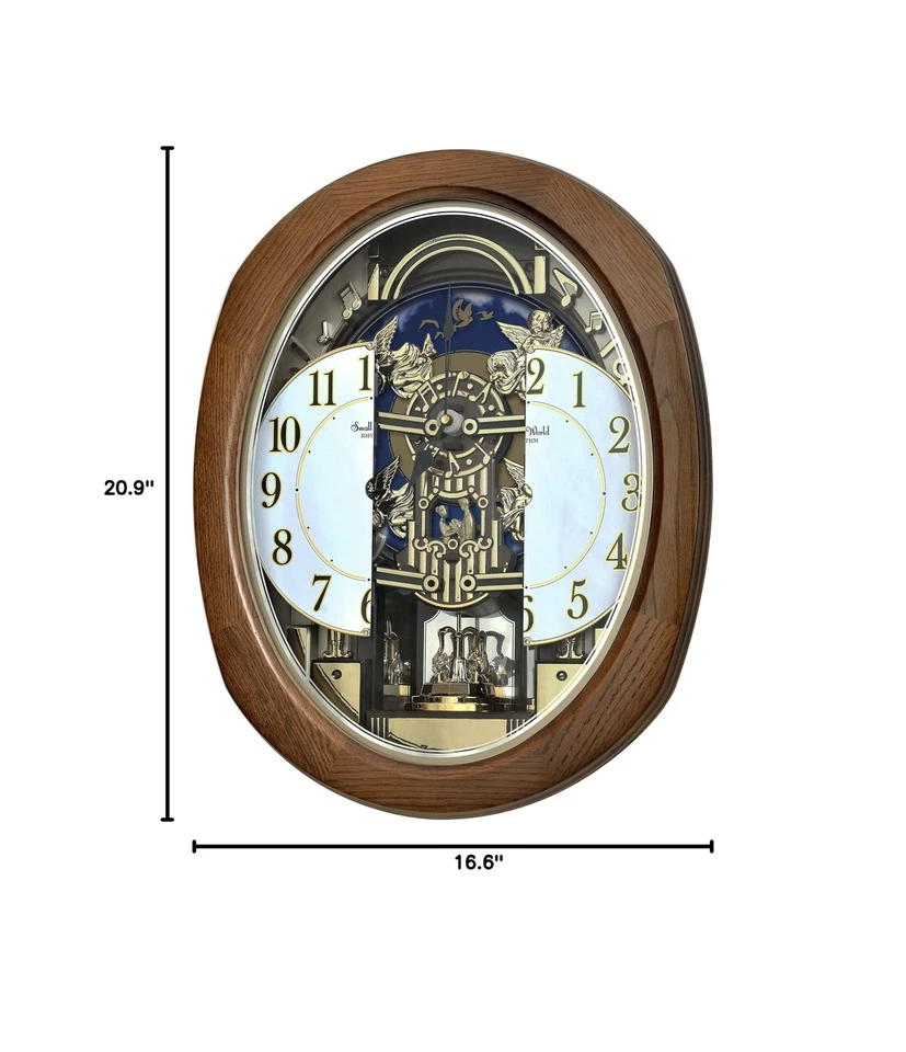 Rhythm Clocks "Joyful Blessing" Magic Motion Clock Joyful - Image 4 of 4