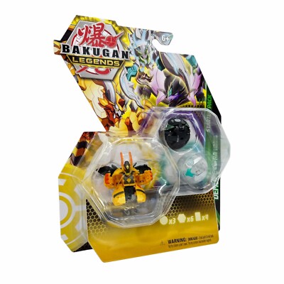 Bakugan Legends Starter Pack 3 Figuren | DEMORC ULTRA | COLOSSUS | BARBETRA NEU