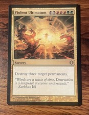 1X MTG Magic Violent Ultimatum LP Shards Of Alara X1 *MINIMUM PURCHASE $2*
