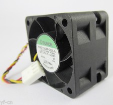 1pc SUNON PMD1204PQB1-A 40mmx28mm 4028 12V 4.0W DC BRUSHLESS Fan 3pin Connectors