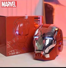 Casco IRON MAN Marvel| Supereroi Controllo Vocale Elettrico automatico Led
