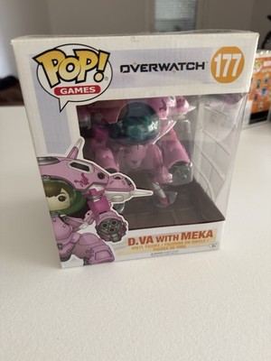 Funko Pop! Games Overwatch  #177 D.VA WITH MEKA