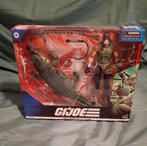 Hasbro G.I. Joe Classified Series Croc Master & Fiona #38 NIB