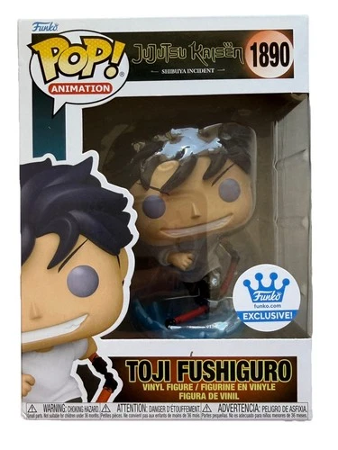 Jujutsu Kaisen Toji Fushiguro Funko Pop #1890 w/ Protector