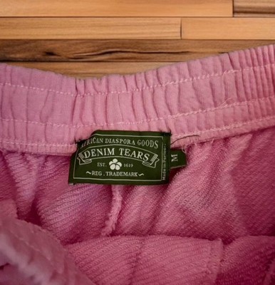 Denim Tears The Cotton Wreath Shorts 'Pink' - Size:L,XL- FREE