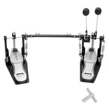 Double Bass drum Pedal,Double Bass Pedal with Double drum pedal Silver