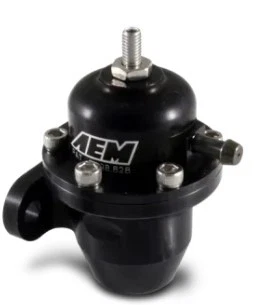 Regulador de presión de combustible ajustable AEM 25-300BK negro 1994-2001 Acura Integra Foto 3 de 4