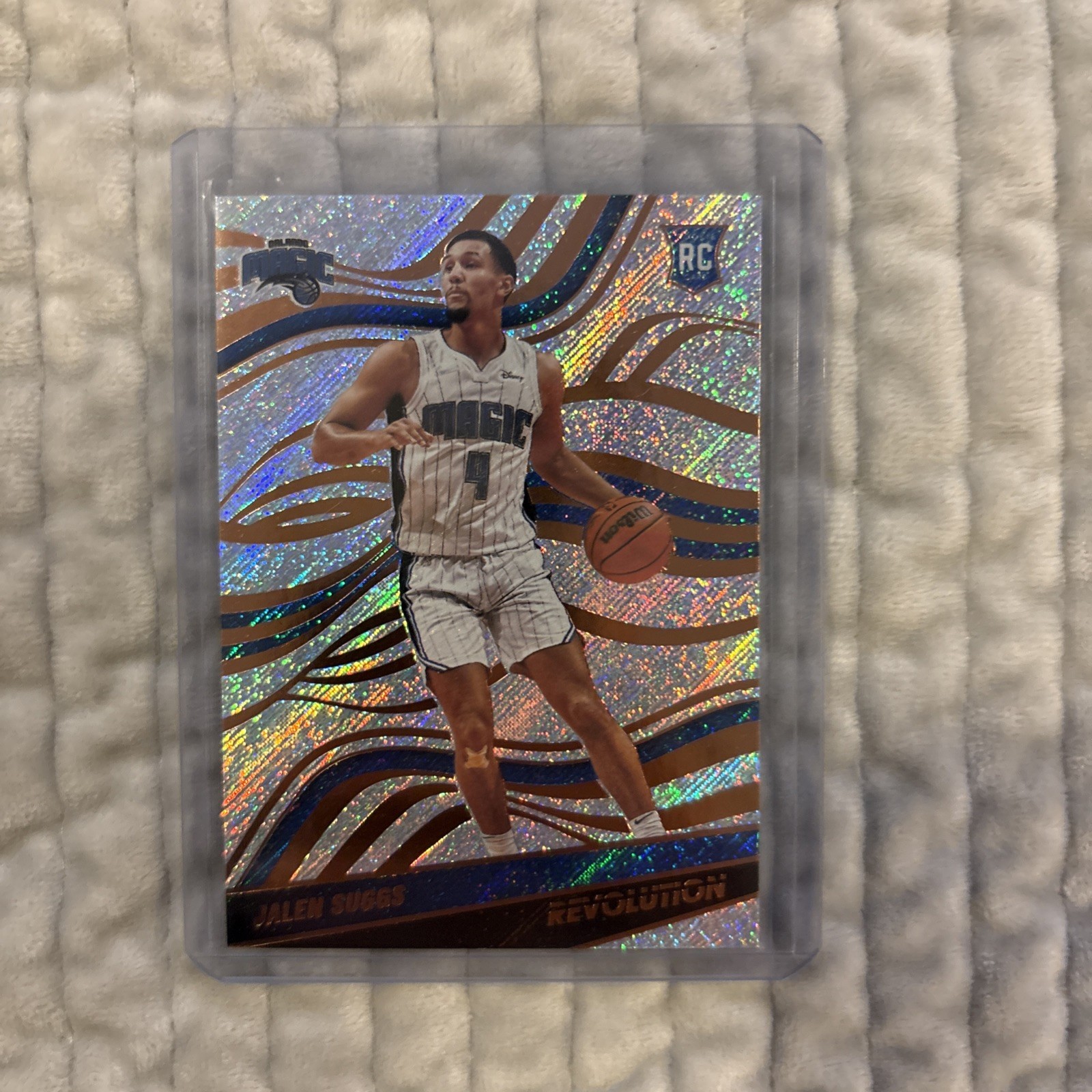 2021-22 Panini Revolution Basketball Jalen Suggs RC #126 Fractal Parallel Rookie