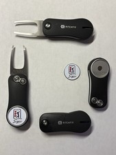 (1) Pitchfix Golf Switchblade Divot Tool & TPC Sawgrass 1" Coin Golf Marker