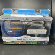 I-Con 8 In 1 Sports Kit Pro - Accessories for Wii Baseball Racing Golf Tennis