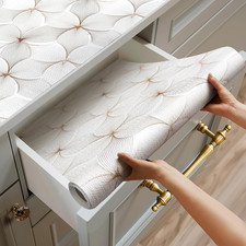 Shelf Liner for Kitchen Cabinets,Non Adhesive Cabinet Liner,Non-Slip Drawer Line