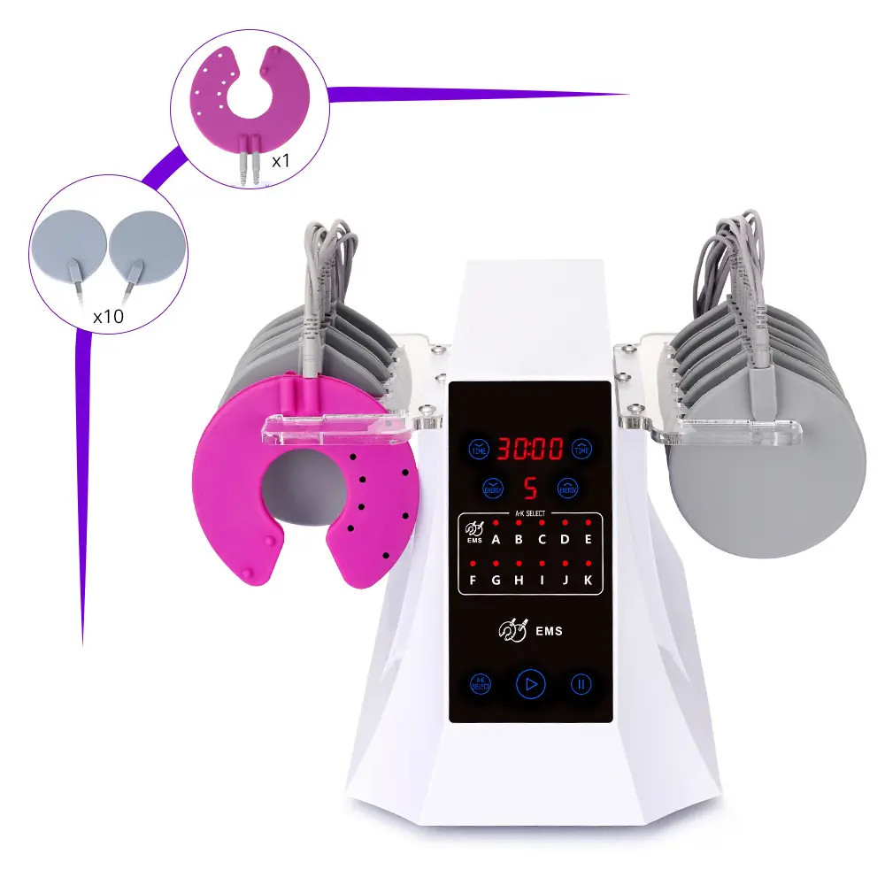 EMS Electrode Microcurrent Machine for Muscle Stimulation Breast Lifting Massage