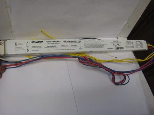 Sylvania QTP 2X54T5HO/UNV PSN Fluorescent Ballast Quicktronic rapid start
