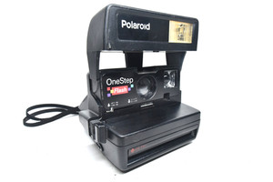 Polaroid OneStep Flash Instant Camera with Neck Strap and Built in Flash Tested