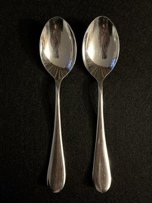 SASAKI Vignelli BASIC Glossy Stainless Korea Flatware Set Of 2 Tablespoons