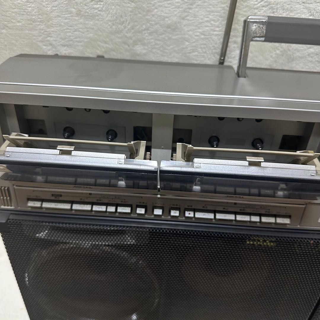 SHARP THE SEARCHER-W GF-909 Large Double Boombox Stereo Tape