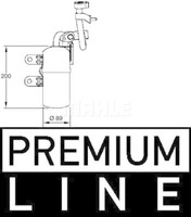 Mahle Kondensator Klimatrockner Trockner Klimaanlage Premium Line Ad 280 000P