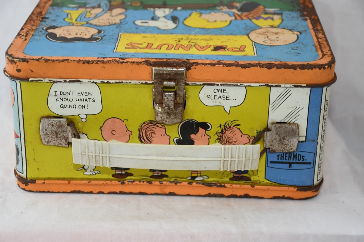 Vintage 1959 King-Seeley Peanuts Charlie Brown Snoopy + Metal