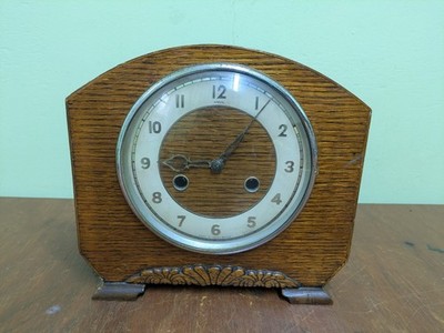 Anvil Great Britain Mantle Clock With Enfield Movement Repair Restoration