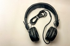 JLab Headband Headphones Black 3.5mm Jack Over-Ear TESTED and WORKING