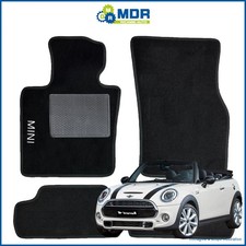 4er Satz Teppichfu�matten Aus Stoff Schwarz F�r Mini F57 Cabrio Ab 2014