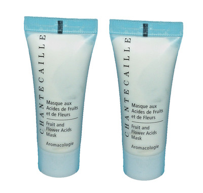 Chantecaille Fruit And Flower Acids Mask - Exfoliates, Brightens -Mini 0.27oz x2