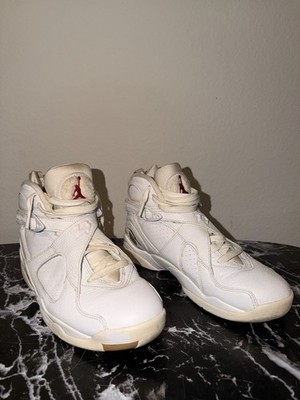 Air Jordan 8 Retro OVO Drake White Gold Sneakers AA1239-135 - Size 7.5M