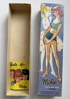Vintage 1960s Barbie Blonde Midge Doll BOX & BROCHURE ONLY, Mattel Japan