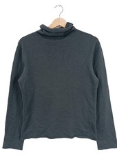 81HOURS Rollkragenpullover Damen Pullover Gr. DE 38 hellgrau Casual-Look