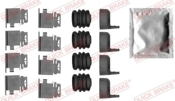 Quick Brake ZubehöRsatz, Scheibenbremsbelag 109-0036 FüR MERCEDES-BENZ-image
