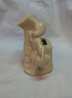 Vintage Mid-Century Yellow Ceramic Girl At Wishing Well Planter ?Shawnee? — photo 4