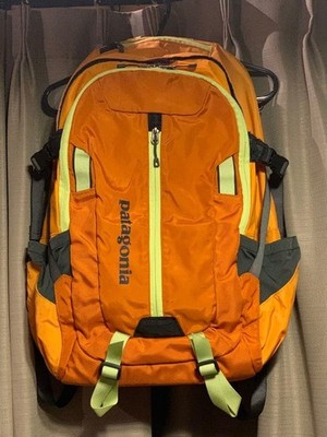 Patagonia Refugio 28L Backpack Mango Orange Daypack Hiking Outdoor Used VTG